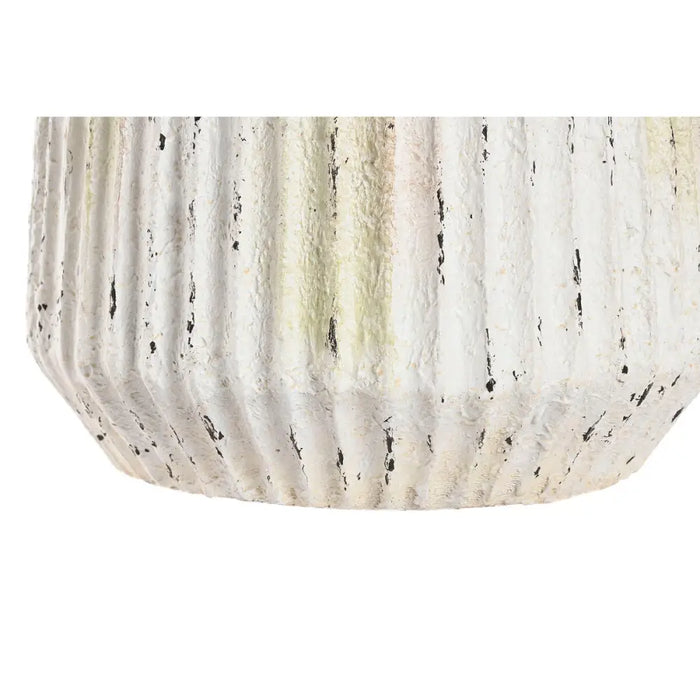 Vase Home ESPRIT White Magnesium 28 x 28 x 41 cm - Декорация и Осветление<<<Дом Градина<<<BigBuy&&&Украса за средата на