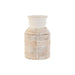 Vase Home ESPRIT White Natural Mango wood Colonial 15 x 15 x 38 cm - Декорация и Осветление<<<Дом