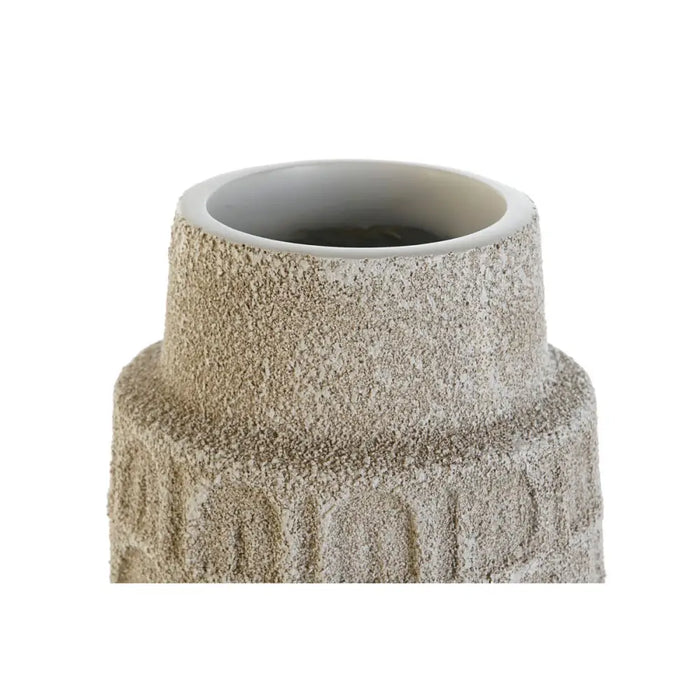 Vase Home ESPRIT White Resin 18 x 18 x 52 cm - Декорация и Осветление<<<Дом Градина<<<BigBuy&&&Украса за средата на