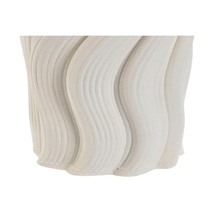 Vase Home ESPRIT White Stoneware Modern 16 x 16 x 26 cm - Декорация и Осветление<<<Дом Градина<<<BigBuy&&&Украса за