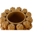 Vase Home ESPRIT Yellow Mustard Ceramic Stoneware Tropical 30 x 30 x 20 cm - Декорация и Осветление<<<Дом