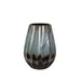Vase Romimex Blue Black Blue/Black Ceramic 23 x 28 x 23 cm - Декорация и Осветление<<<Дом Градина<<<BigBuy&&&Украса за