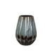 Vase Romimex Blue Black Blue/Black Ceramic 23 x 28 x 23 cm - Декорация и Осветление<<<Дом Градина<<<BigBuy&&&Украса за