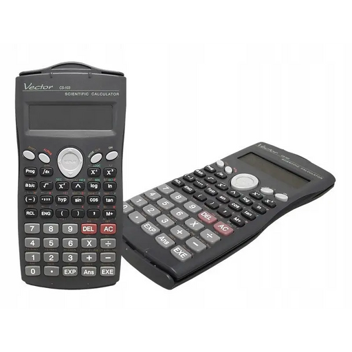 Vector KAV CS-103 scientific calculator 279 functions 80x170mm black - CalculatorsARB-KLK<<<Office