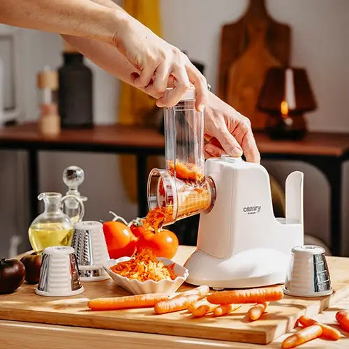 Vegetable slicer CAMRY CR 4816 White - Food processorsAGD-ROK<<<Home Appliance - ProductsAGD<<<ActionPL