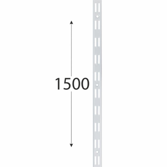 DOUBLE RAIL 1500MM WHITE