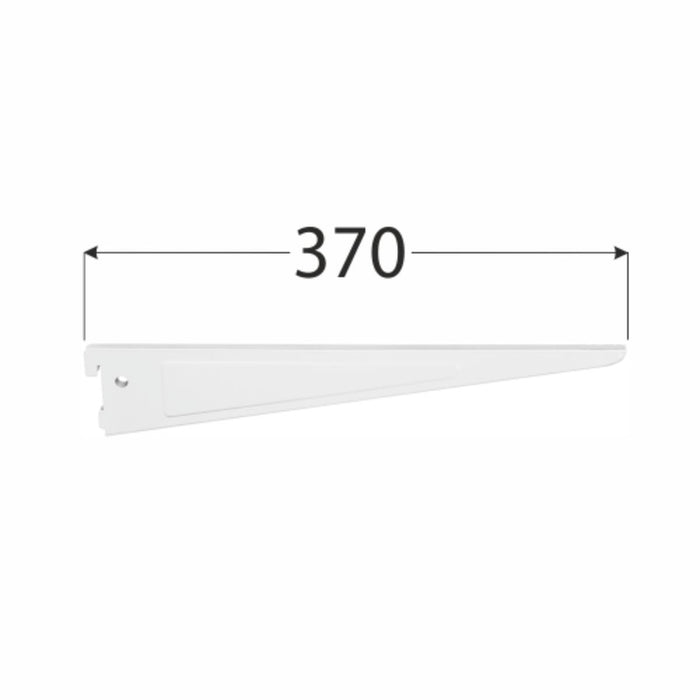 DOUBLE BRACKET 370MM WHITE