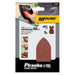 VELCRO P60 5 PCS STANLEY DELTA GRINDER SANDING PADS - Шкурки за машинно шлайфане<<<Консумативи за