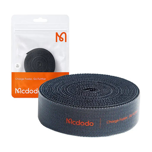Velcro tape cable organizer Mcdodo VS-0961 3m (black) - Cable organizers<<<GSM Accessories<<<InnproXML
