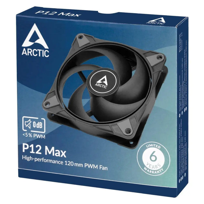 Вентилатор ARCTIC P12 MAX 4 pin 120 mm - Вентилатори<<<Компютърни компоненти<<<ValiAPI