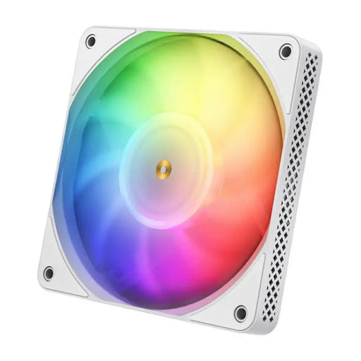 Вентилатор Jonsbo HF1215 Slim PWM ARGB 120x120x15 Бял - Вентилатори<<<Компютърни компоненти<<<ValiAPI
