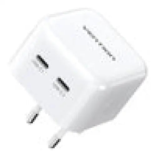 Vention FBPW0-EU USB(C + C) GaN (35W/35W) mains charger (white) - mains chargers<<<Chargers<<<GSM