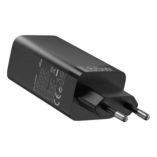 Vention FEDB0-EU 2xUSB-C 1xUSB-A 65W/30W/30W GaN network charger (black) - mains chargers<<<Chargers<<<GSM