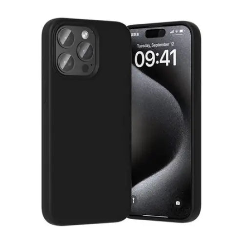 Vention KUFB0-30 Silicone Case for iPhone 15 Pro (black) - Protective cases for smartphones<<<Cases<<<GSM