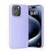 Vention KUFV0-40 Silicone Case for iPhone 15 Pro Max (purple) - Protective cases for smartphones<<<Cases<<<GSM