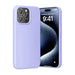 Vention KUFV0-40 Silicone Case for iPhone 15 Pro Max (purple) - Protective cases for smartphones<<<Cases<<<GSM