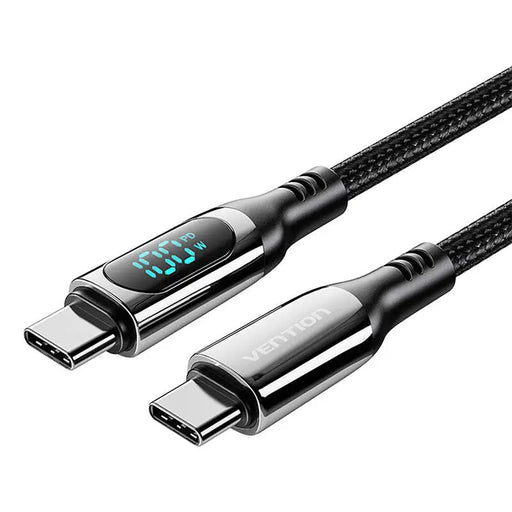Vention TAYBH USB 2.0 C-C 5A 100W 2M USB cable (black) - USB-C to USB-C<<<USB cables<<<GSM Accessories<<<InnproXML