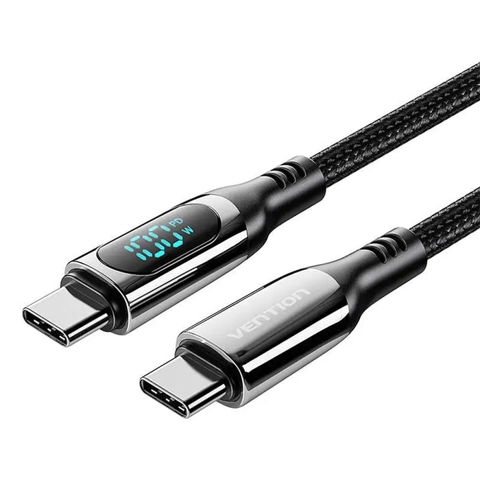 Vention TAYBH USB 2.0 C-C 5A 100W 2M USB cable (black) - USB-C to USB-C<<<USB cables<<<GSM Accessories<<<InnproXML