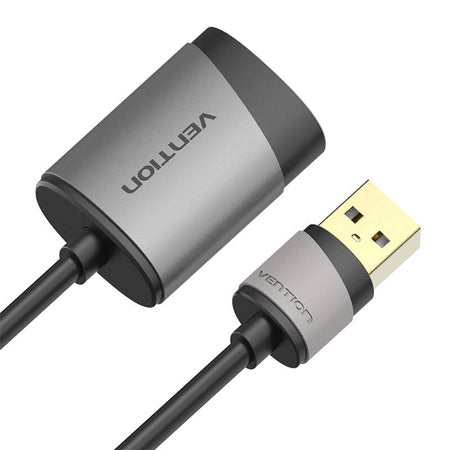 External USB Sound Card Vention CDKHB, TRS 3.5mm, 0.15m (gray)