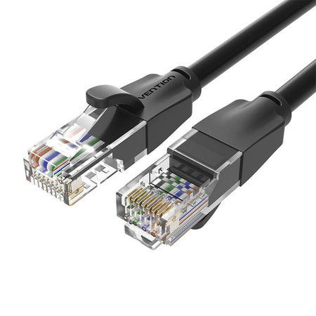 Network Cable UTP CAT6 Vention IBEBJ RJ45 Ethernet 1000Mbps 5m (black)