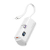 Powerbank Vention LED display 4800mAh 22.5W FHQW0 (white)