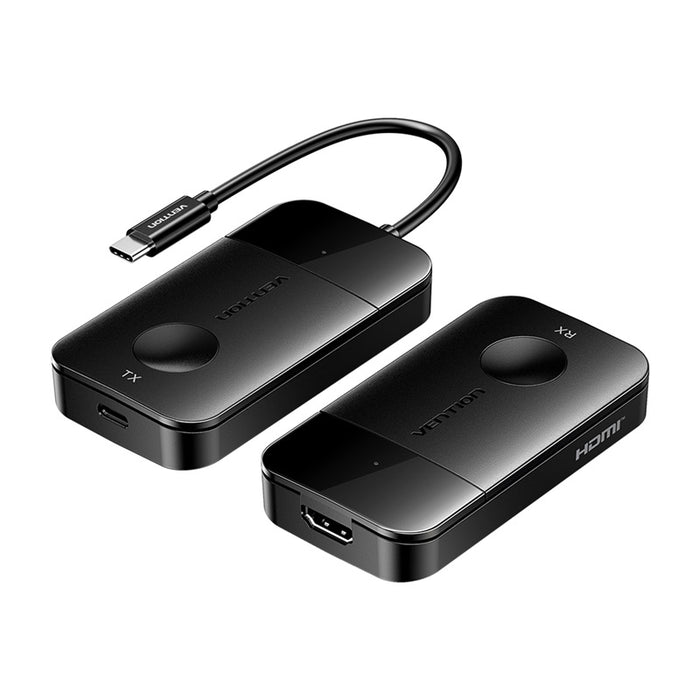 Vention USB-C to HDMI wireless transmitter/receiver 0.15m (black)