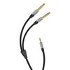 Audio cable mini jack 3.5mm to 2x jack 6.35mm male Vention BARHK 8m