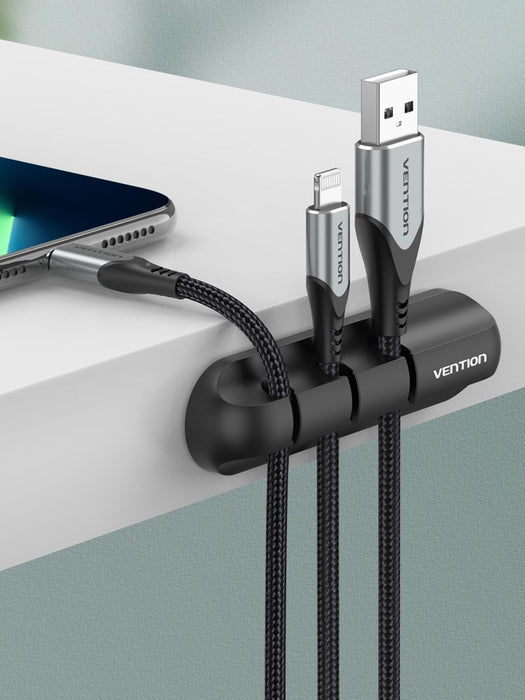 Vention 5 Ports Desktop Cable Manager Black