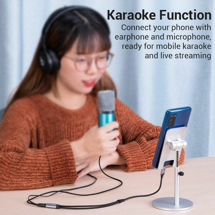 USB-C to Jack 3.5 mm Adapter Vention BGPHY