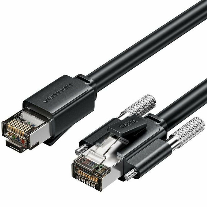 CAT 6 FTP Cable Vention IBUBF Black 1 m