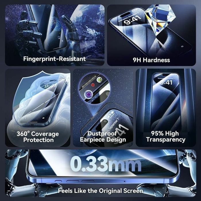 Tempered Glass Mobile Screen Protector Vention KUPTCB-20 iPhone 16