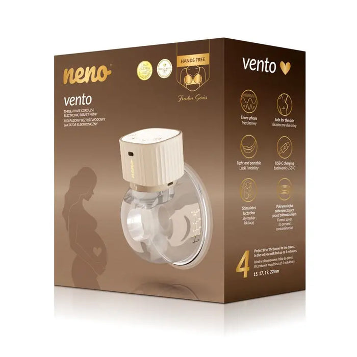 VENTO Three-Phase Cordless Electronic Breast Pump - Breast pumpsDIK-LAK<<<FeedingDIK<<<ActionPL