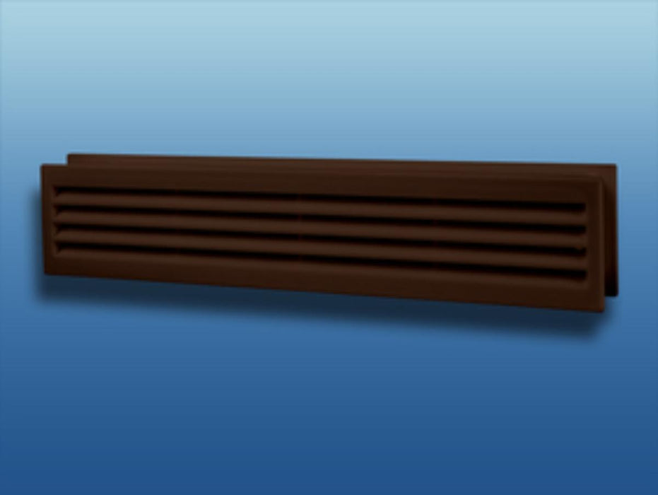 GRID PLASTIC 9X45 DOUBLE SIDED. MAHOGANY