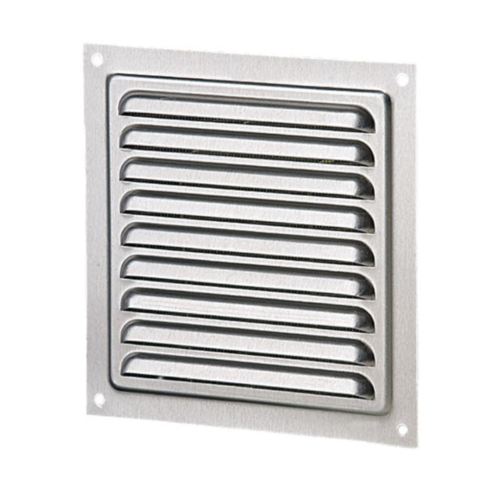 GRID STEEL 25X25 CM SILVER