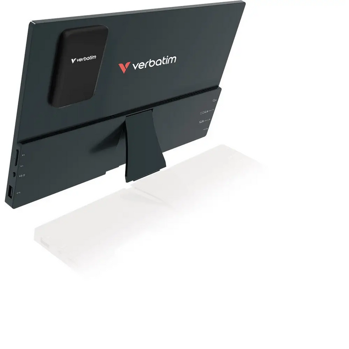 Verbatim Portable 14’’ FHD Touch Monitor LIGHT with Wireless Power Supply incl. Power Bank 5000mAh - Monitors