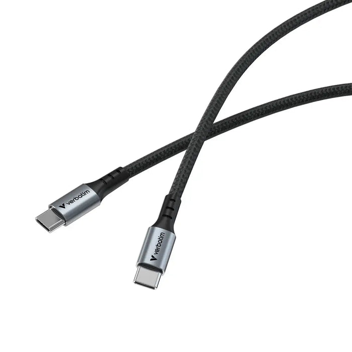 Verbatim Sync & Charge USB-C to USB-C 60W 120 cm - Аксесоари<<<VERBATIM памети и аксесоари<<<VERBATIM<<<PolyComp