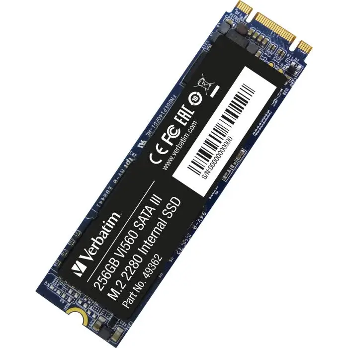 Verbatim Vi560 S3 M.2 SSD 256GB - SSD дискове<<<VERBATIM памети и аксесоари<<<VERBATIM<<<PolyComp