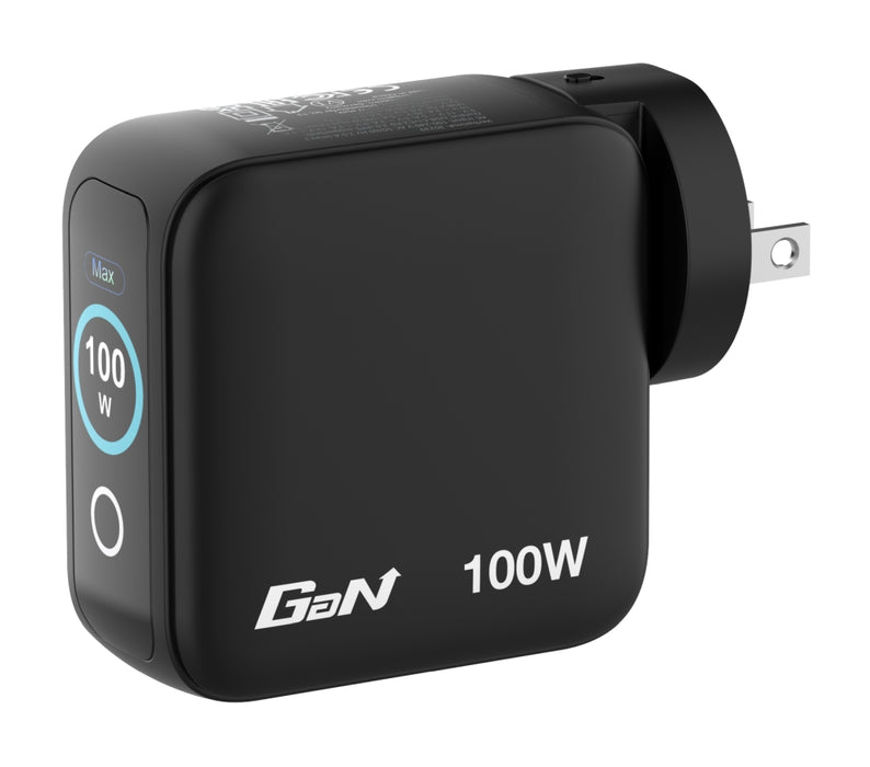 Verbatim Mini GaN Charger 100W with Display