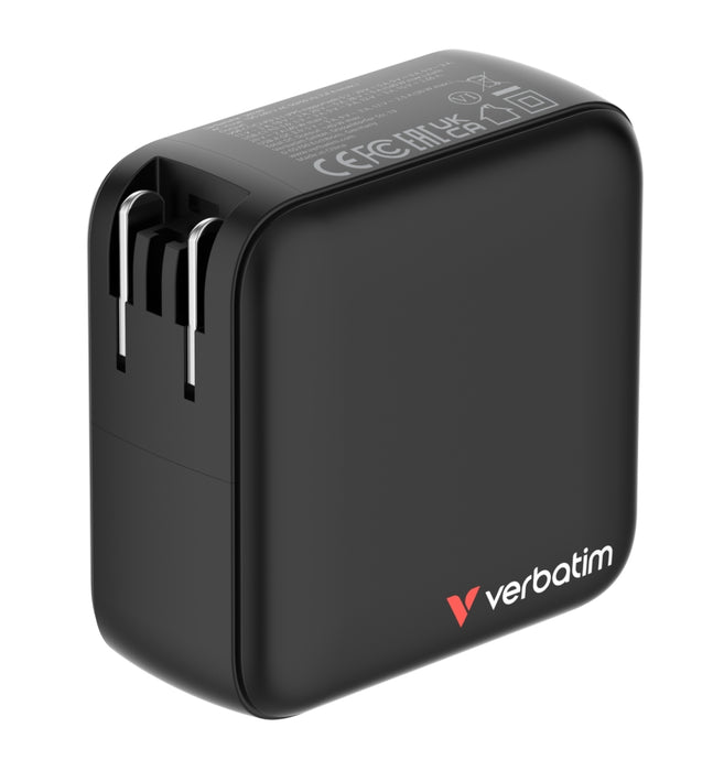Verbatim Mini GaN Charger 140W with Display