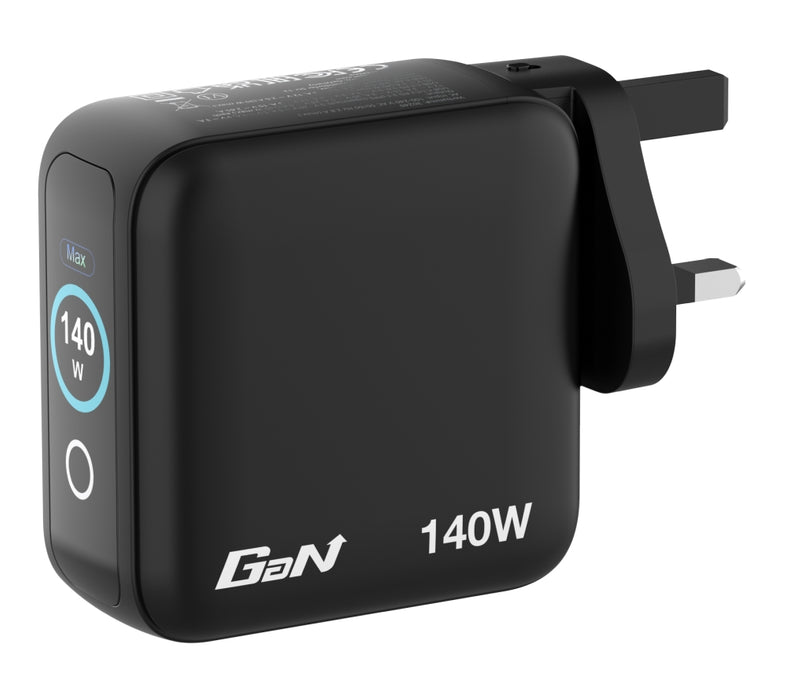 Verbatim Mini GaN Charger 140W with Display