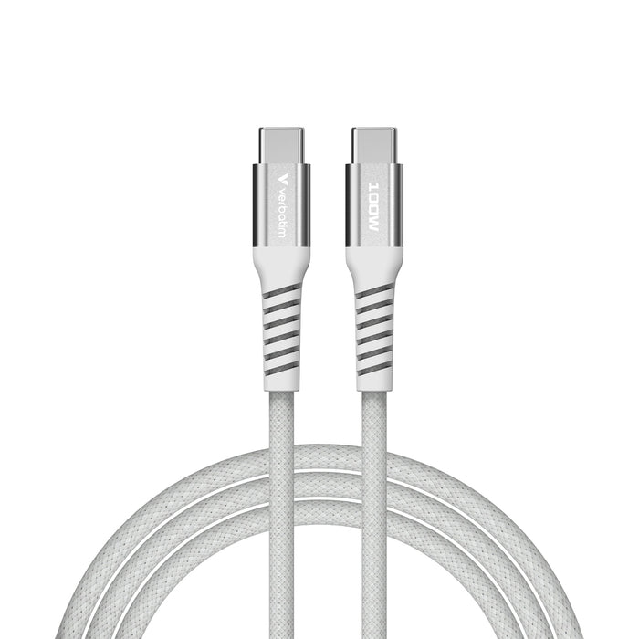 Verbatim Sync & Charge USB-C to USB-C 100W Magnetic 120 cm - Grey
