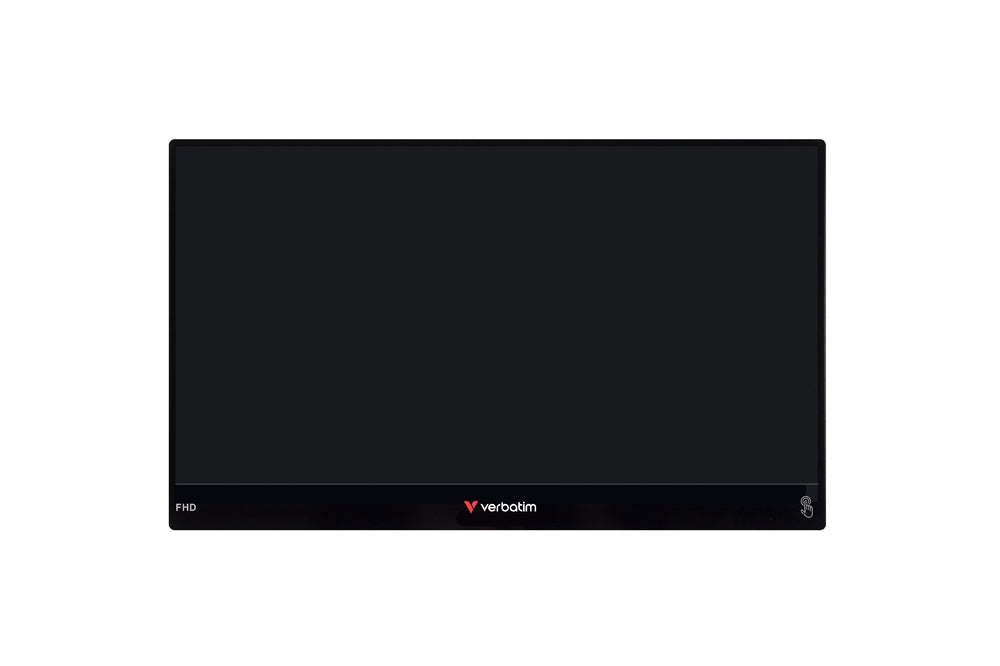 Verbatim Portable 14" FHD Touch Monitor LIGHT with Wireless Power Supply incl. Power Bank 5000mAh
