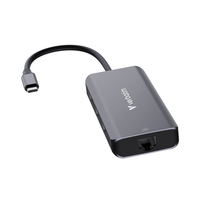 Verbatim USB-C Essentials Multiport Hub 6 Port with RJ45