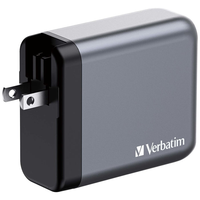 Verbatim GNC-140 GaN Charger 4 Port 140W USB A/C (EU/UK/US)