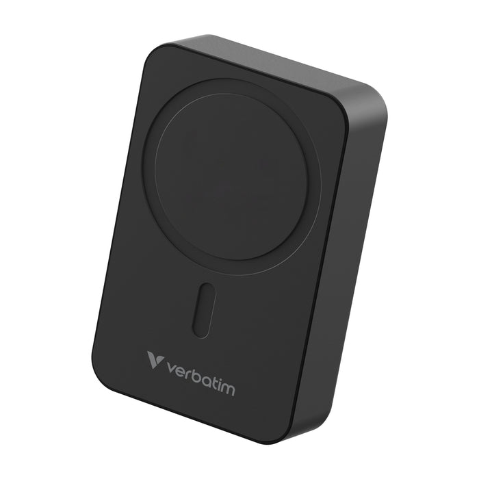 Verbatim Charge 'n' Go Essentials Power Bank Magnetic Wireless 20000mAh Black