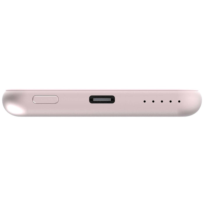 Verbatim MCP-5PK Power Pack 5000 mAh with UBS-C PD 20W / Magnetic Wireless Charging 15W Pink