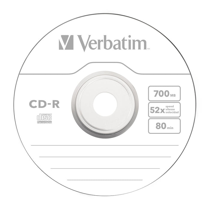 Verbatim CD-R 700MB 52X EXTRA PROTECTION SURFACE (50 PACK)