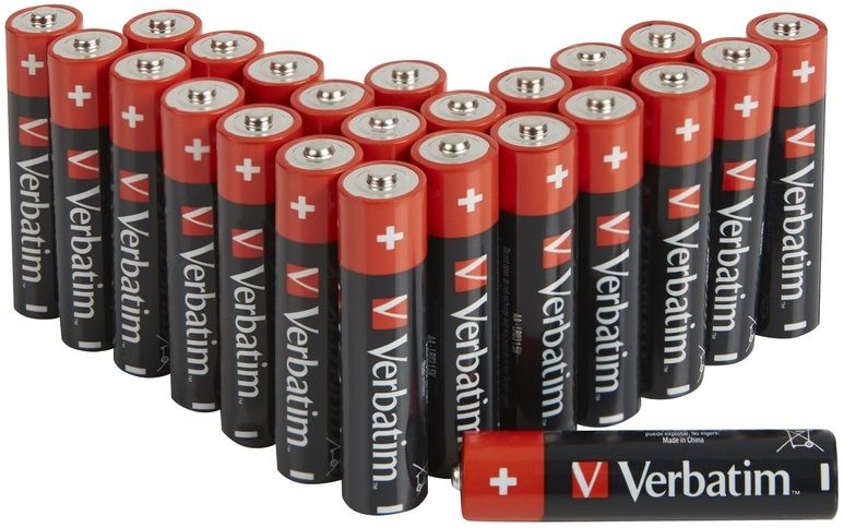 Verbatim ALKALINE BATTERY AA 24 PACK (BOX)