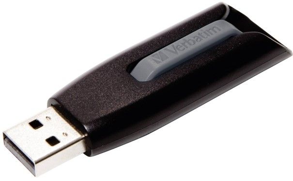 Verbatim V3 USB 3.0 128GB Store 'N' Go Drive Grey