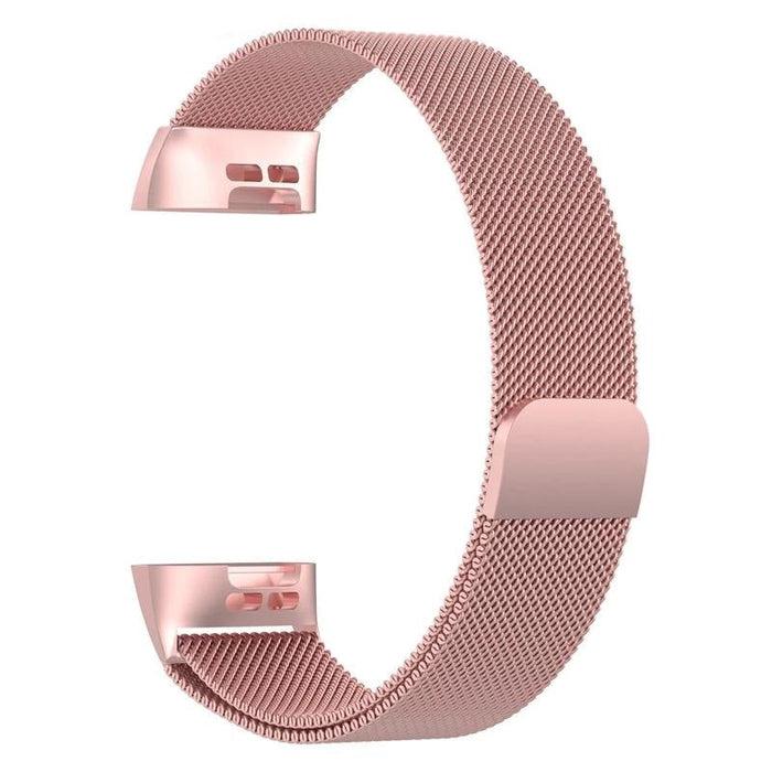 Bracelet Milan stainless steel, magnetic, for Fitbit Charge 3